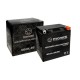 AGM MB30L-BS 12V 30Ah Moretti battery
