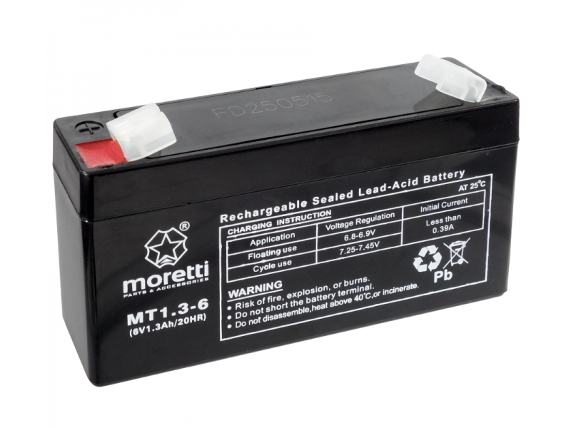Akumulator Moretti UPS MT1.3-6 Akumulator Moretti UPS MT1.3-6