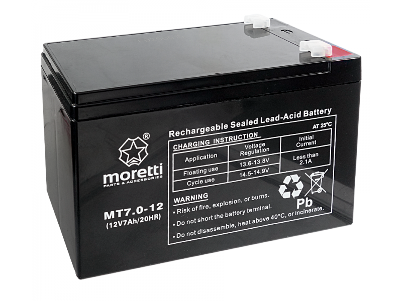 Akumulator Moretti UPS MT7.0-12