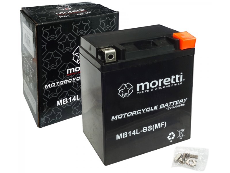 Akumulator Moretti AGM (Gel) MB14L-BS MF /12N14-3A