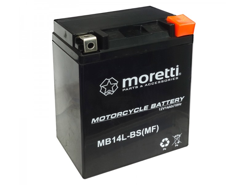 Akumulator Moretti AGM (Gel) MB14L-BS MF /12N14-3A