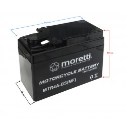 AGM (Gel)MTR4A-BS Moretti Battery