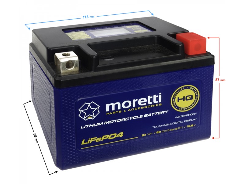 MFPX4L Moretti lithium-ion battery MFPX4L Moretti lithium-ion battery