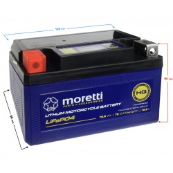 MFPX7A Moretti lithium-ion battery