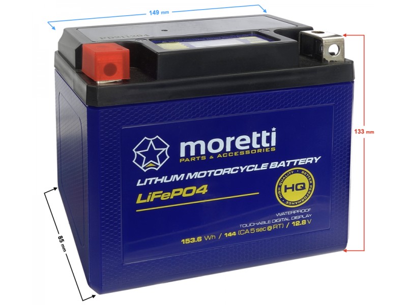 MFPX12 Moretti lithium-ion battery