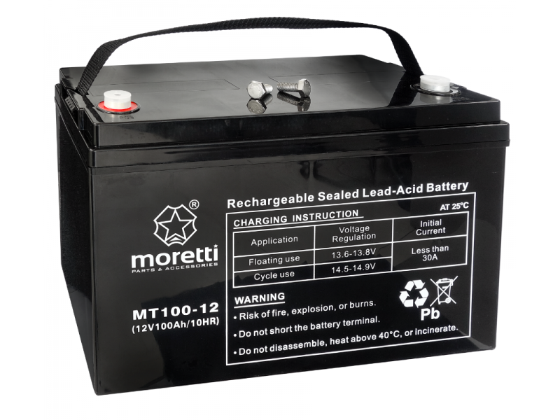 Akumulator Moretti UPS MT100-12