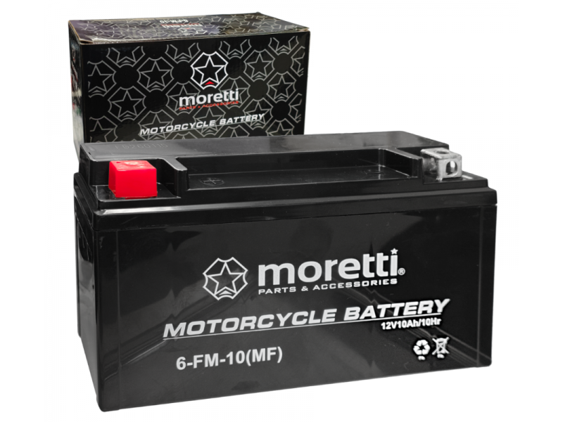 Akumulator Moretti AGM (Gel) 6-FM-10/12V10Ah