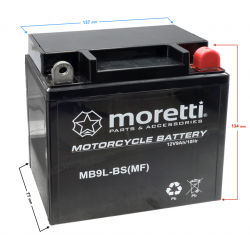 AGM (Gel) MB9L-BS Moretti Battery