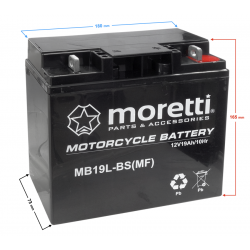 AGM (Gel) MB19L-BS Battery
