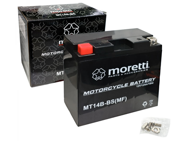 AGM (Gel) MT14B Moretti Battery AGM (Gel) MT14B Moretti Battery