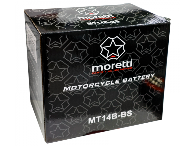 AGM (Gel) MT14B Moretti Battery AGM (Gel) MT14B Moretti Battery