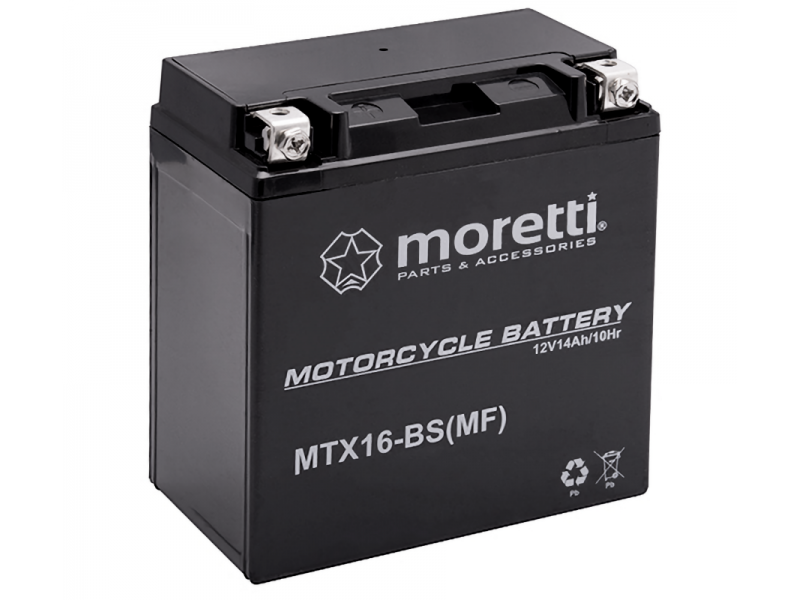 AGM (Gel) MTX16 Moretti Battery