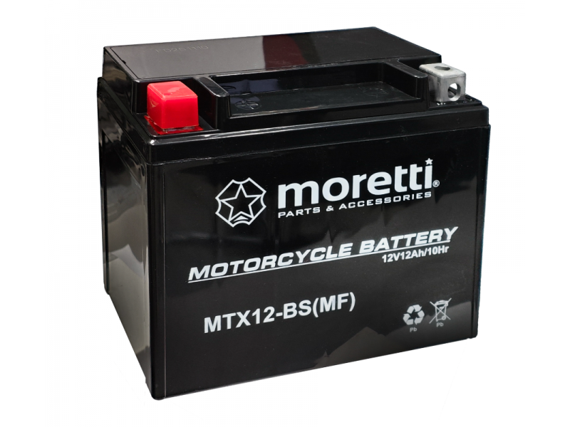 AGM (Gel) MTX12-BS Moretti Battery