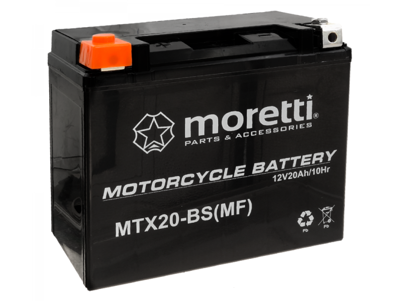 AGM (Gel) MTX20-BS Moretti Battery