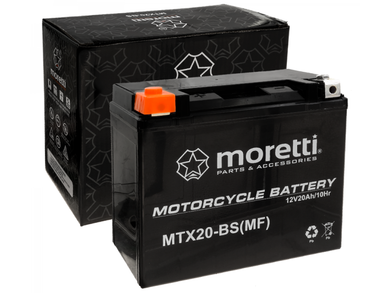 AGM (Gel) MTX20-BS Moretti Battery