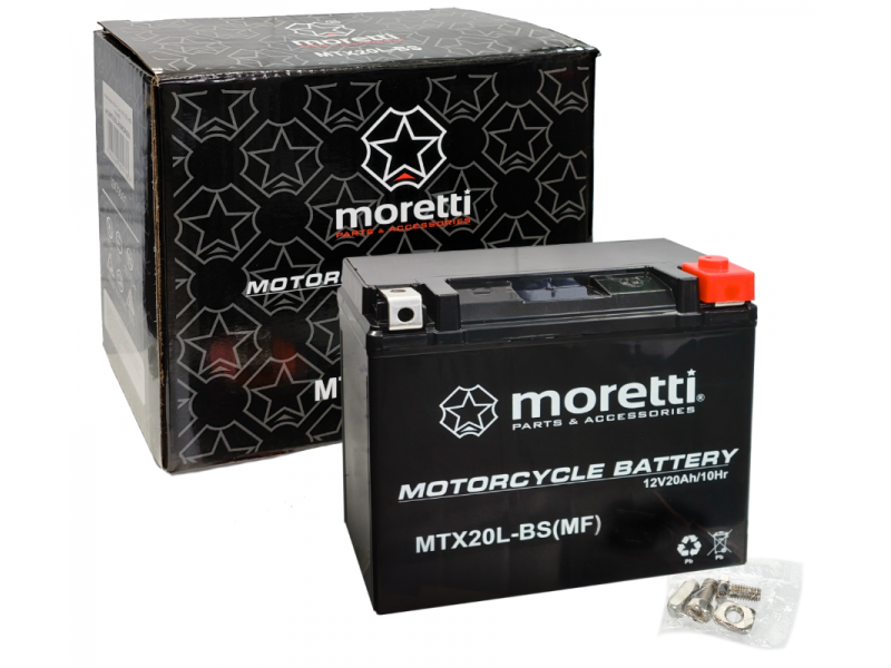 AGM (Gel) MTX20L-BS Moretti Battery
