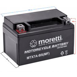 AGM (Gel) MTX7A-BS Moretti Battery