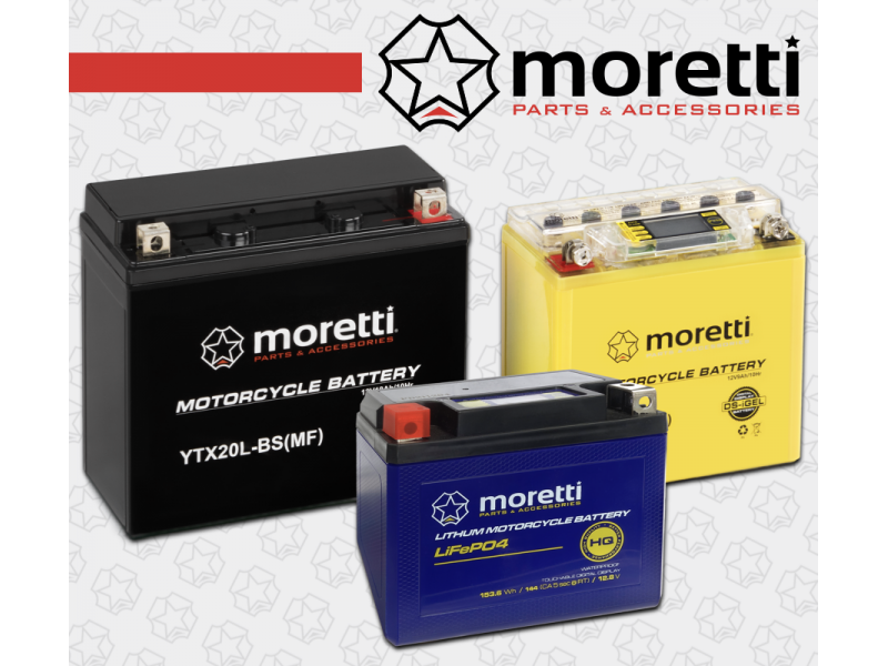 AGM (Gel) MTX9-BS Moretti Battery