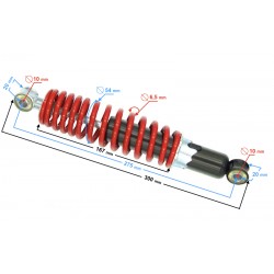 Front shock absorber for ATV 110 (red)