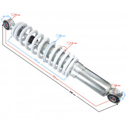 Front shock absorber ATV Thor 125