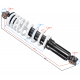 Rear shock absorber ATV Thor 125