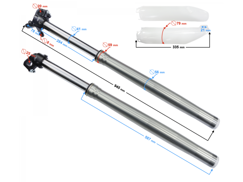 Front shock absorber NXT300 Front shock absorber NXT300