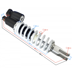 Rear shock absorber NXT300
