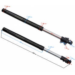 Front shock absorber NXT150