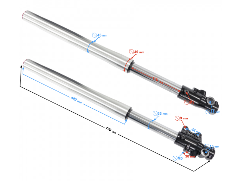 Front shock absorber NXT125 Front shock absorber NXT125