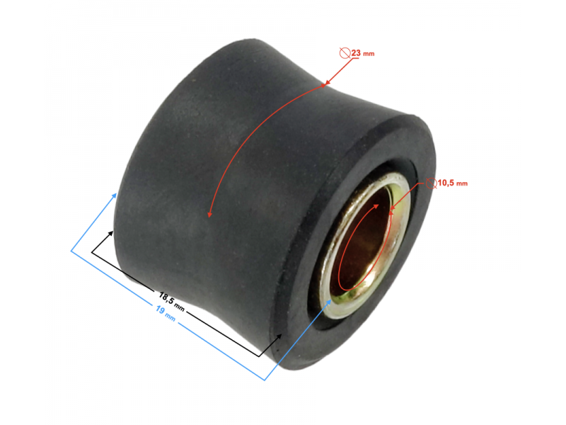 Shock absorber buchse