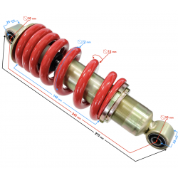 Rear shock absorber Street-R 125 Rear shock absorber Street-R 125
