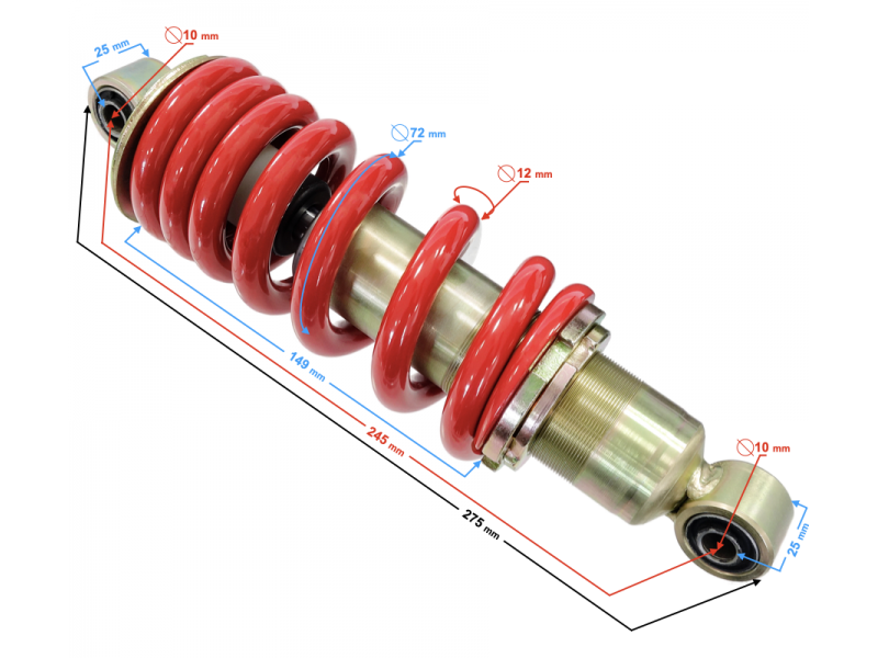 Rear shock absorber Street-R 125 Rear shock absorber Street-R 125
