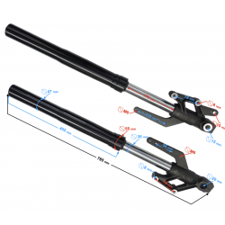 Right front shock absorber VOGE 300AC
