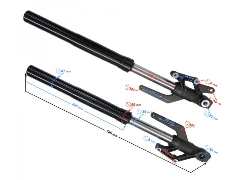 front shock absorber VOGE 300R front shock absorber VOGE 300R