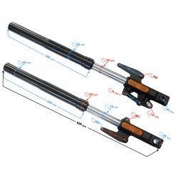 Front shock absorber VOGE 300DS
