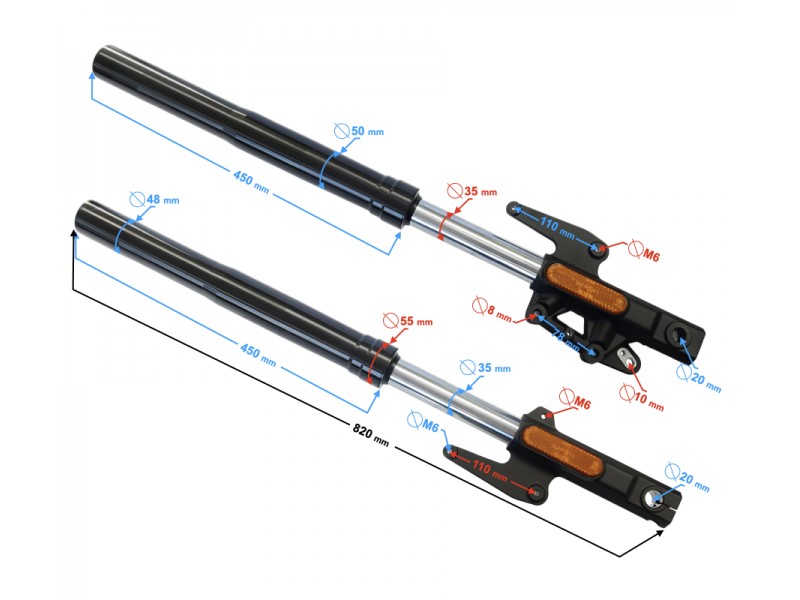Front shock absorber VOGE 300DS