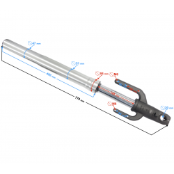 Shock absorber front left VOGE 125R