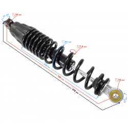 Rear shock absorbers YADEA T2