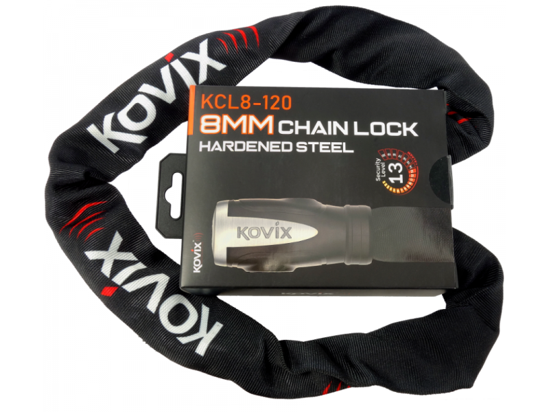 Safety chain with alarm KOVIX KCL8-120 Safety chain with alarm KOVIX KCL8-120