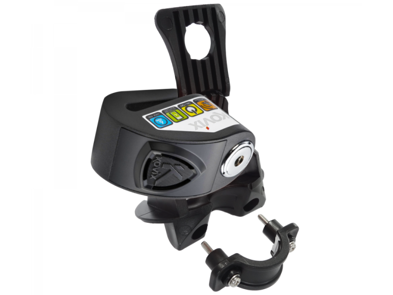 Black Disc Lock with alarm KOVIX KD6
