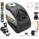 Black Disc Lock with alarm KOVIX KD6