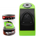 Yellow Disc Lock with alarm KOVIX KD6