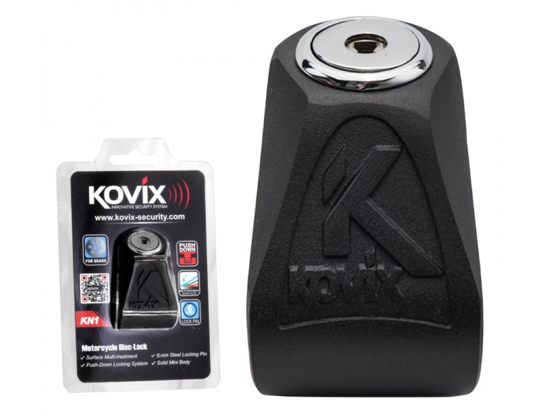 Black Disc Lock KOVIX KN1