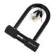 Black U-Lock padlock with alarm KOVIX KTL14-150