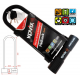 Black U-Lock padlock with alarm KOVIX KTL14-300