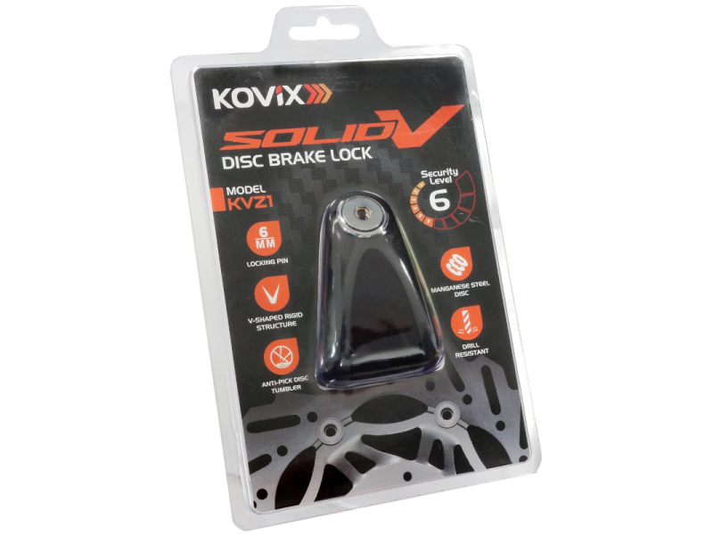 Black Disc Lock KOVIX KVC/Z1