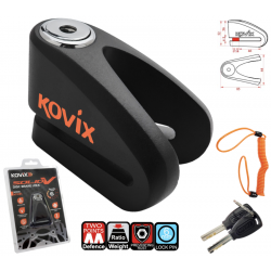 Black Disc Lock KOVIX KVC/Z1 Black Disc Lock KOVIX KVC/Z1