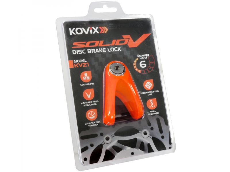 Orange Disc Lock KOVIX KVC/Z1