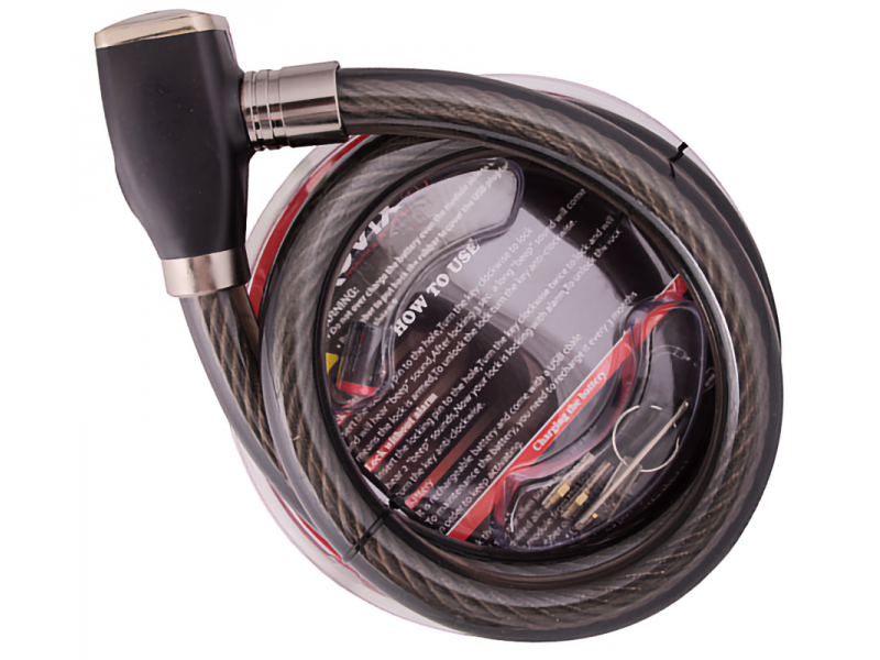 Steel cable with alarm KOVIX KWL24-110