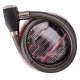Steel cable with alarm KOVIX KWL24-110
